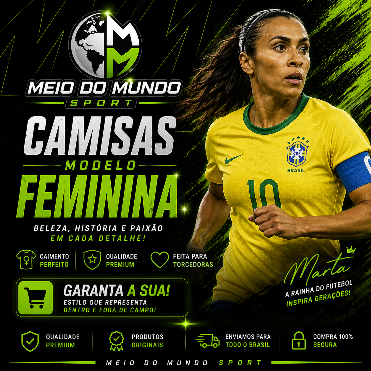 Camisas modelo feminina
